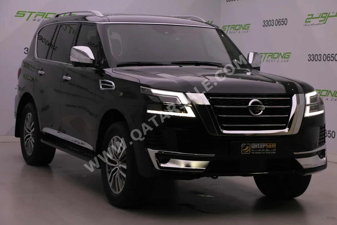 Nissan Patrol Platinum 2020 Automatic 182,000 Km 6 Cylinder Four Wheel Drive (4WD) SUV Black