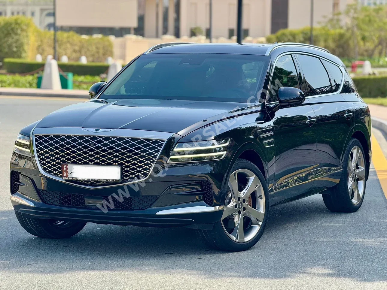 Genesis GV 80 2023 Automatic 94,000 Km 6 Cylinder Four Wheel Drive (4WD) SUV Black