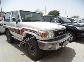 Toyota  Land Cruiser  Hard Top  2020  Manual  0 Km  6 Cylinder  Four Wheel Drive (4WD)  SUV  White  With Warranty