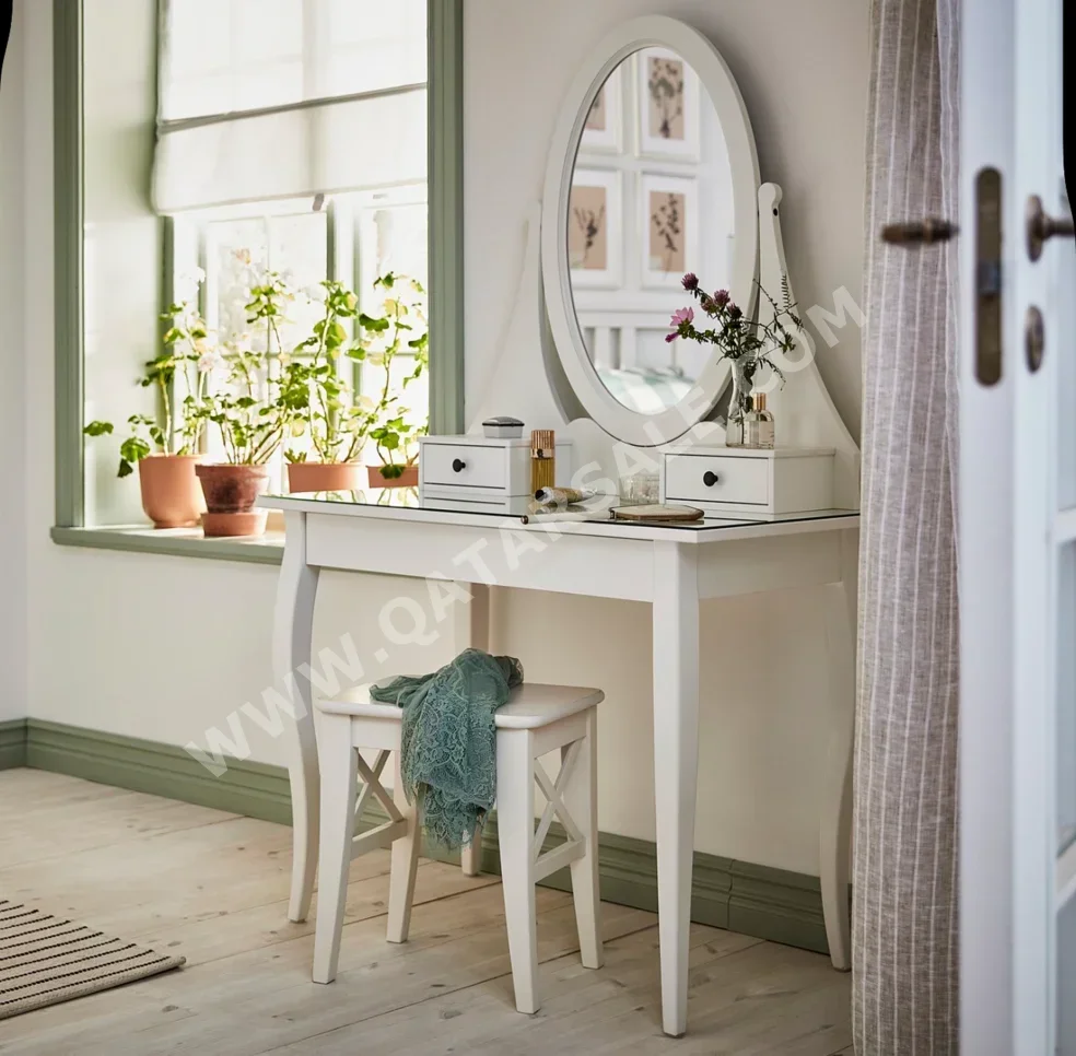 خزائن وأدراج الأطفال - ايكيا  - أبيض