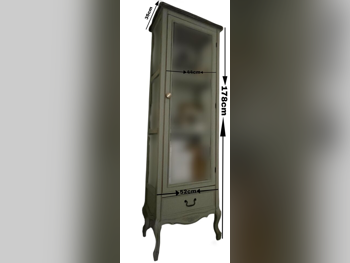 Bookcases & Shelving Units Shelving Unit with Doors  - Turquoise