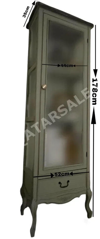 Bookcases & Shelving Units Shelving Unit with Doors  - Turquoise