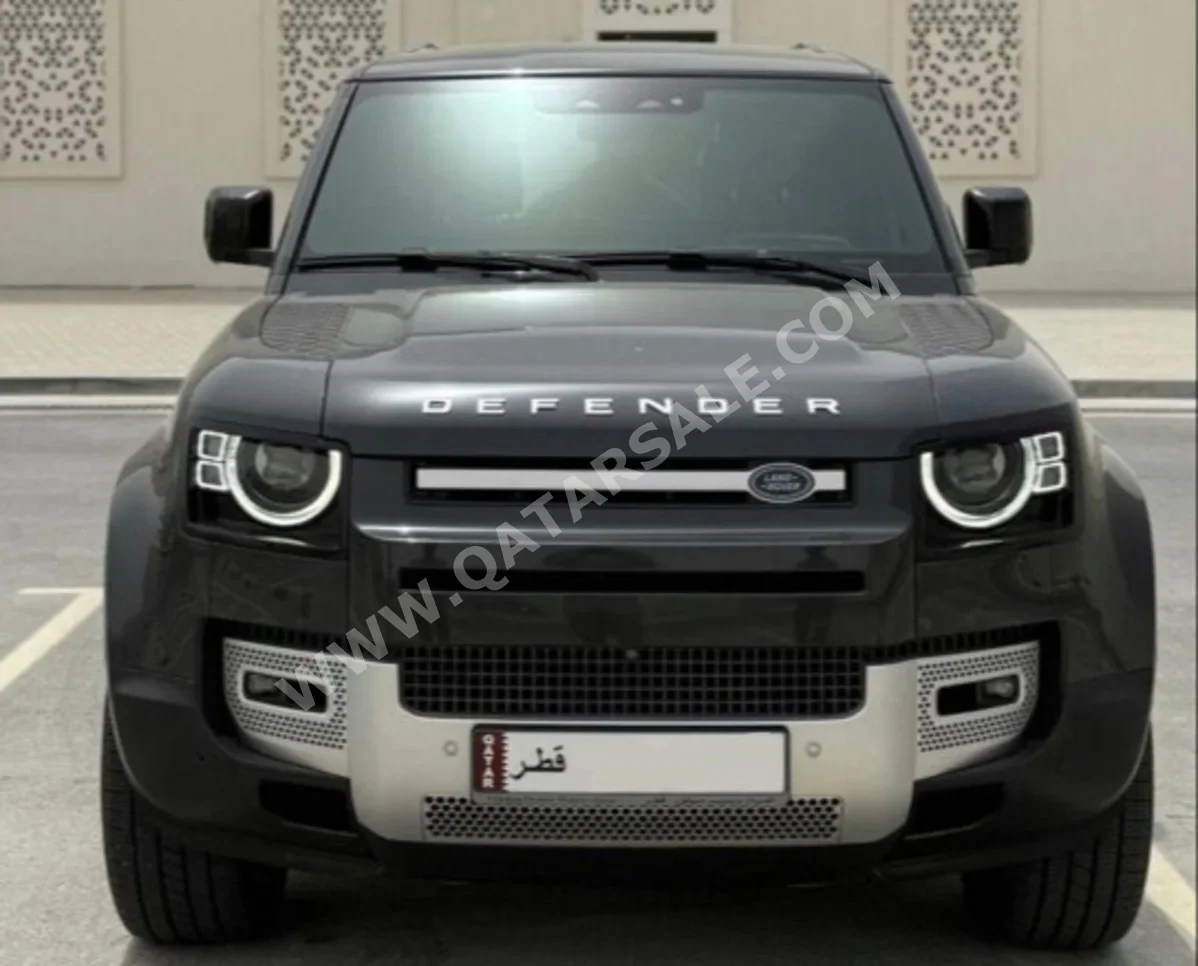 لاند روفر ديفيندر 110 اس اي 2024 اوتوماتيك 52,000 كم 6 سلندر دفع رباعي اس يو في رمادي كاربيثيان تحت الضمان