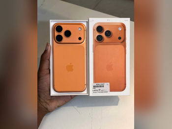 هواتف نقالة ابل - ايفون - كوبي ون - برتقالي - 256 جيجابايت - تحت الضمان