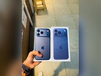 هواتف نقالة ابل - ايفون 17 - برو ماكس - أزرق - 256 جيجابايت