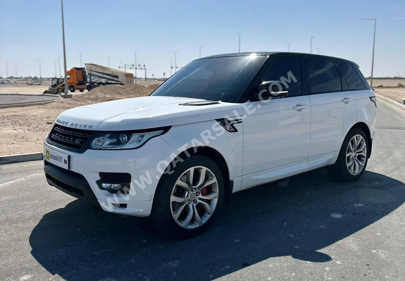 Land Rover  Range Rover  Sport  2016  Automatic  183,000 Km  8 Cylinder  Four Wheel Drive (4WD)  SUV  White