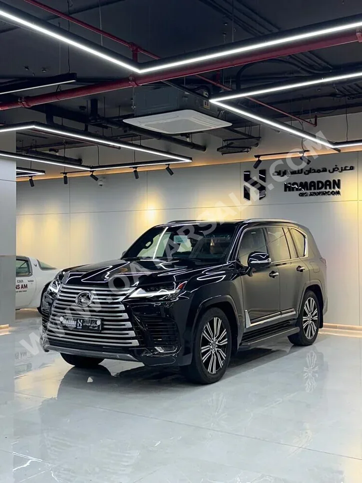 Lexus LX 700 h 2025 Automatic 13,000 Km 6 Cylinder Four Wheel Drive (4WD) SUV Black With Warranty
