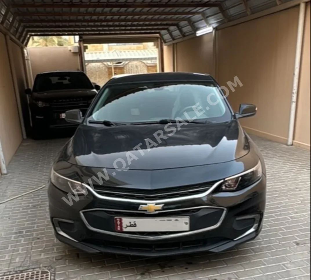 شفروليه ماليبو ال تي 2017 اوتوماتيك 178,744 كم 4 سلندر سحب امامي سيدان أسود