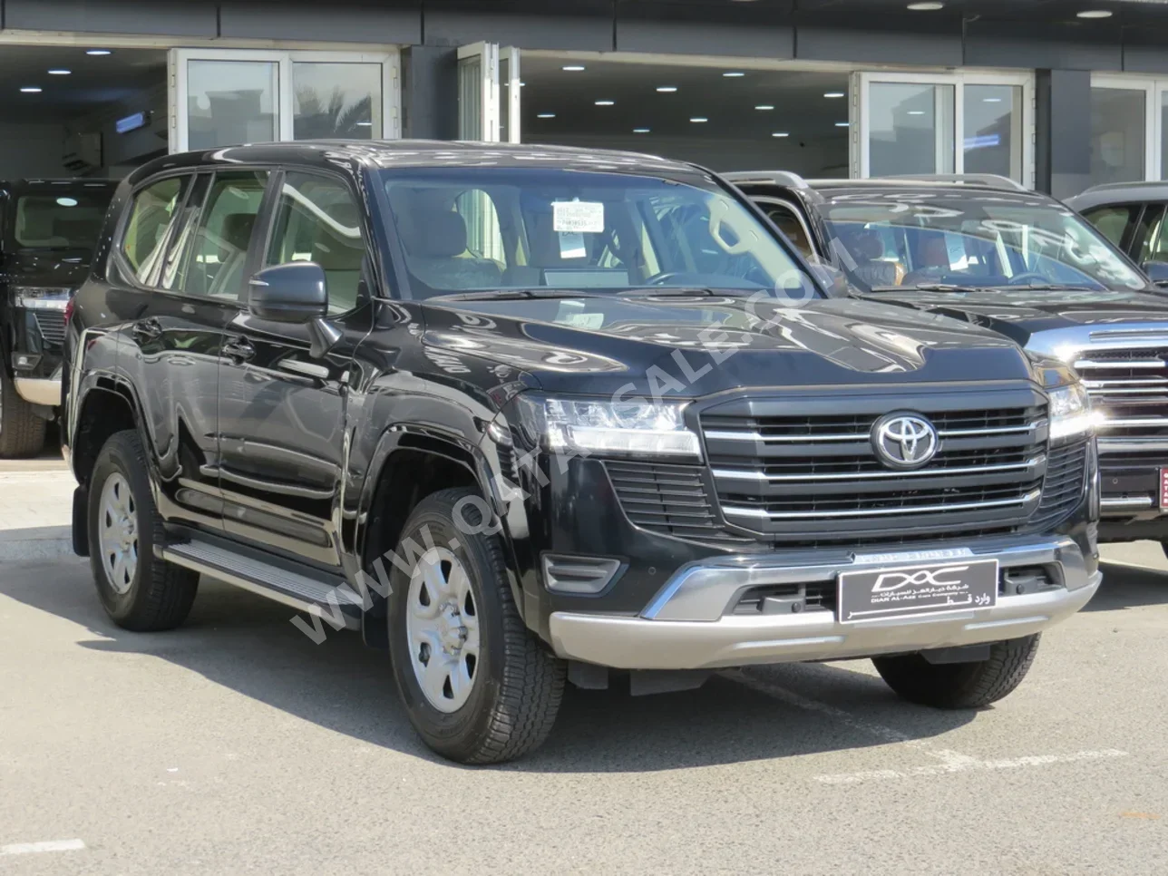 Toyota  Land Cruiser  GX  2023  Automatic  77,000 Km  6 Cylinder  Four Wheel Drive (4WD)  SUV  Black  With Warranty