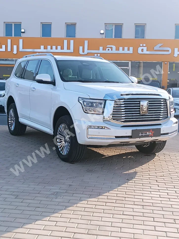 GWM  Tank  500  2025  Automatic  14,000 Km  6 Cylinder  Four Wheel Drive (4WD)  SUV  White  With Warranty