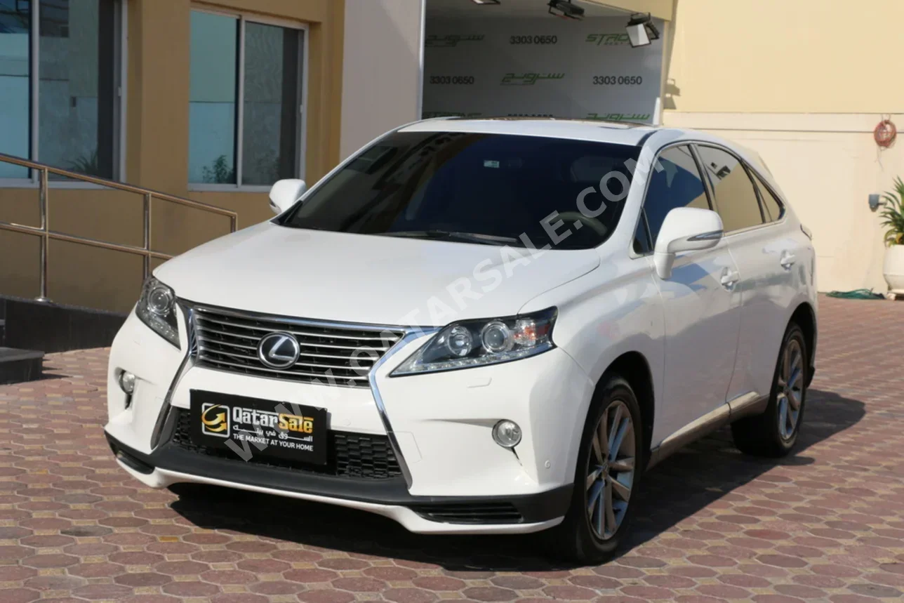 Lexus RX 350 2013 Automatic 259,000 Km 6 Cylinder Four Wheel Drive (4WD) SUV Pearl