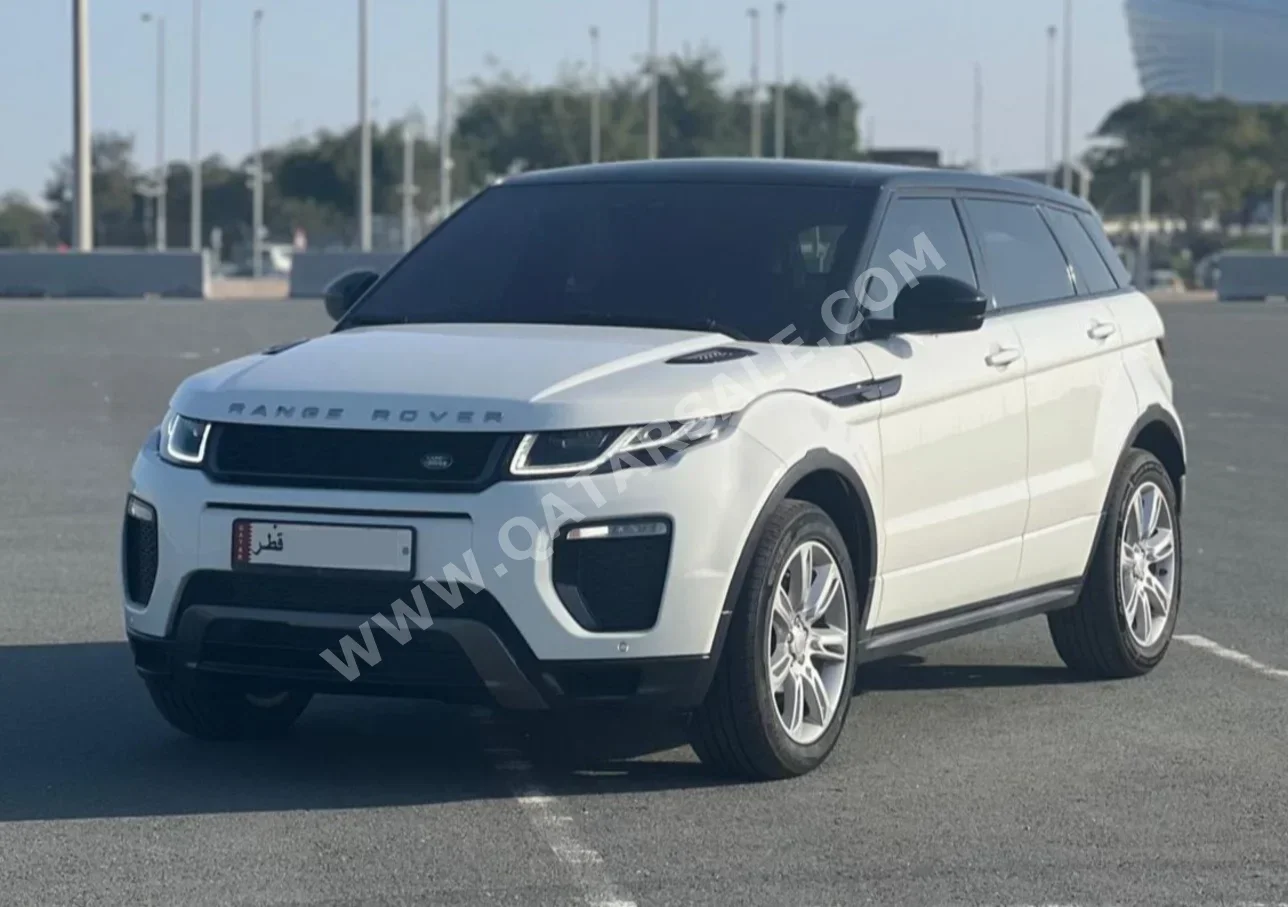 Land Rover Evoque Dynamic 2017 Automatic 69,000 Km 4 Cylinder Four Wheel Drive (4WD) SUV White