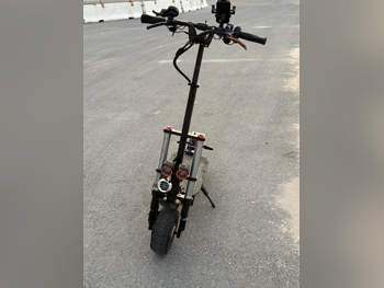 سكوترات سكوتر كهربائي - أسود - قابل للطي