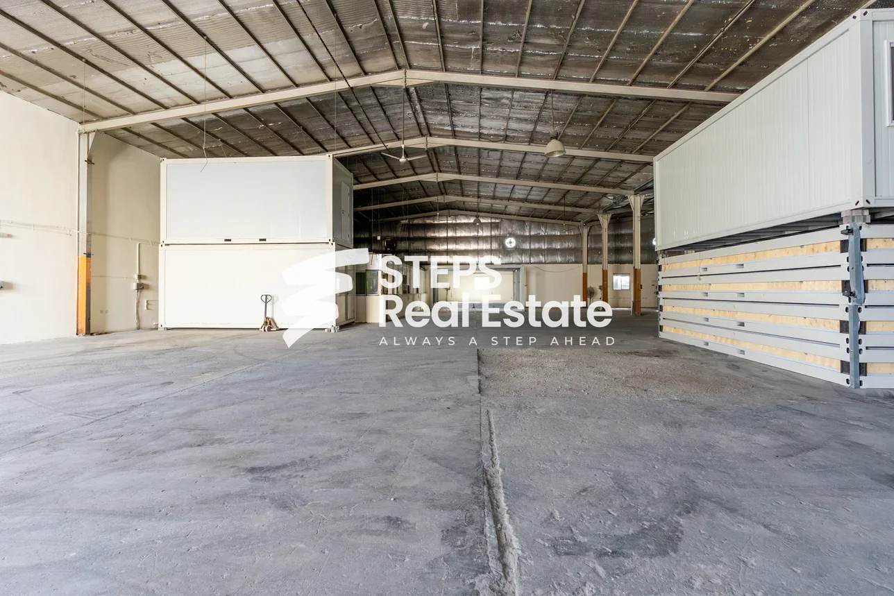 Warehouses & Stores - Al Rayyan  - Industrial Area  -Area Size: 3600 Square Meter