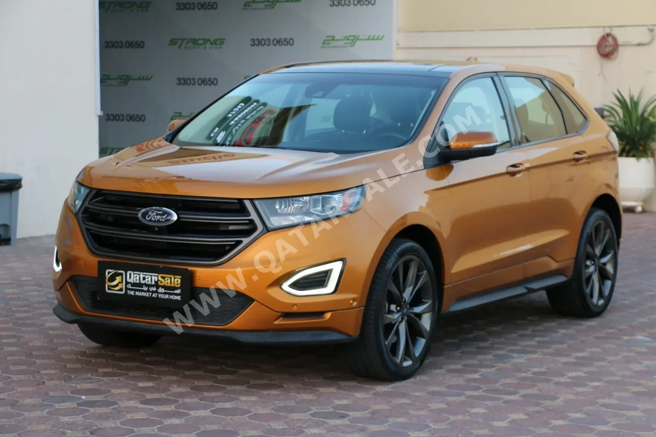 فورد  ادج  سبورت  2016  اوتوماتيك  63,000 كم  6 سلندر  دفع كلي مستمر  اس يو في  برتقالي
