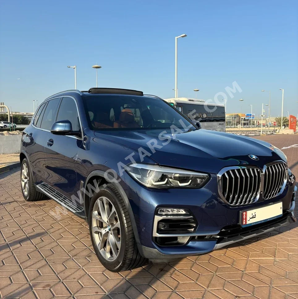 BMW  X-Series  X5  2019  Automatic  91,000 Km  6 Cylinder  Four Wheel Drive (4WD)  SUV  Blue  With Warranty