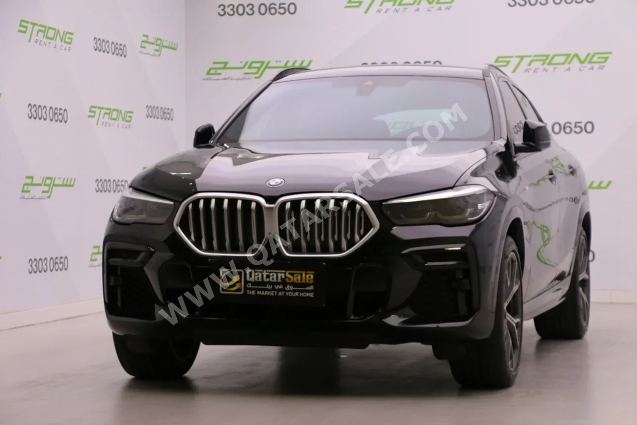 بي ام دبليو  الفئة - اكس  اكس 6 40اي  2022  اوتوماتيك  43,000 كم  6 سلندر  دفع رباعي  اس يو في  أسود