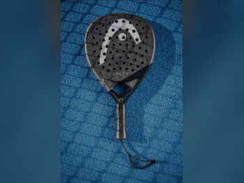 مضارب التنس / بادل هيد أسود للكبار يشمل حقيبة المضرب للمتوسط