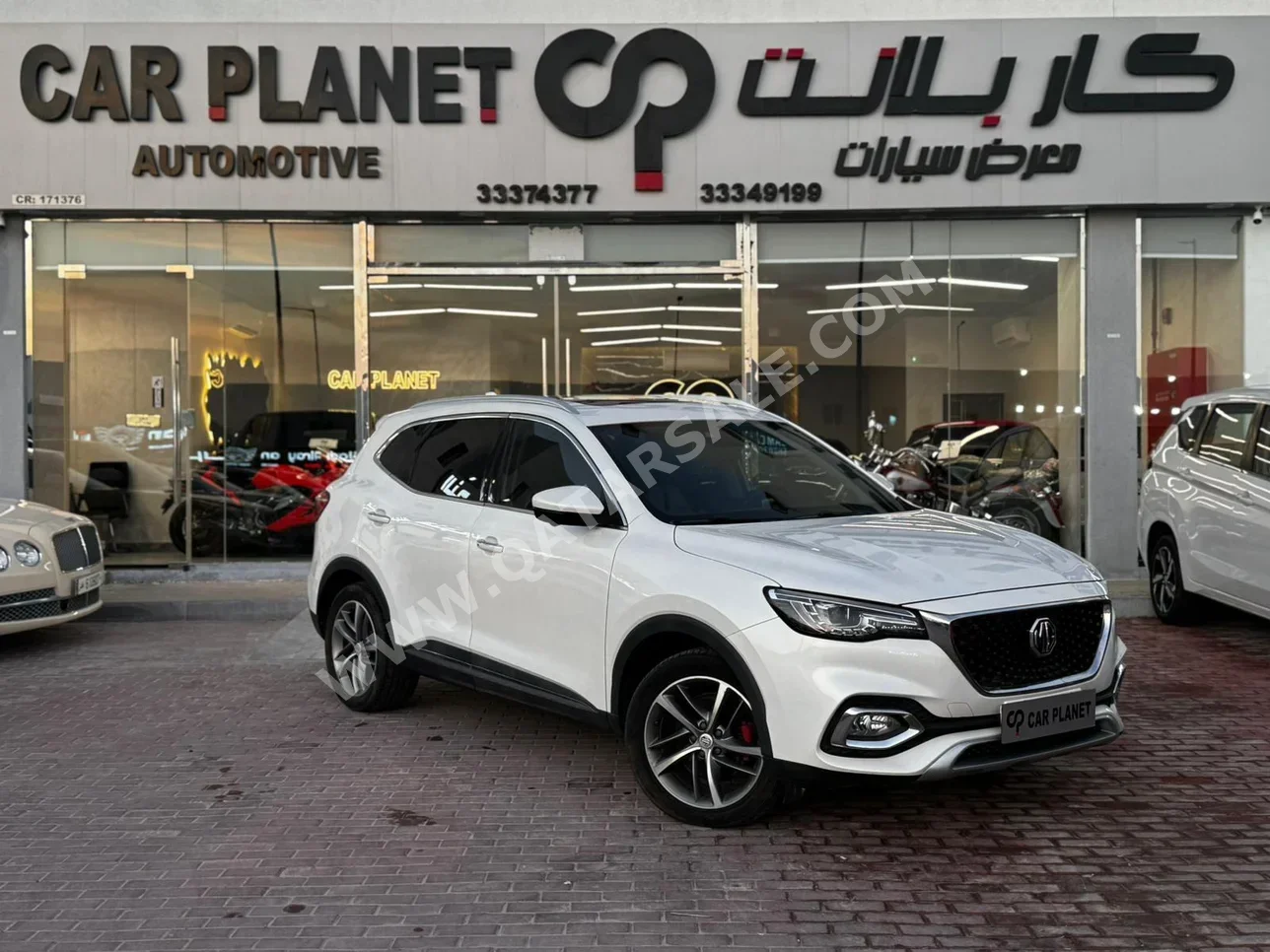 MG HS 2023 Automatic 74,000 Km 4 Cylinder Four Wheel Drive (4WD) SUV White