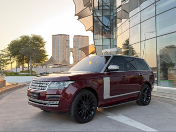 لاند روفر  رنج روفر  فوج اس اي سوبر تشارجر  2016  اوتوماتيك  118,000 كم  8 سلندر  دفع رباعي  اس يو في  عنابي