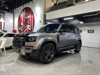 Land Rover  Defender  110 X  2023  Automatic  68,000 Km  6 Cylinder  Four Wheel Drive (4WD)  SUV  Gray  With Warranty