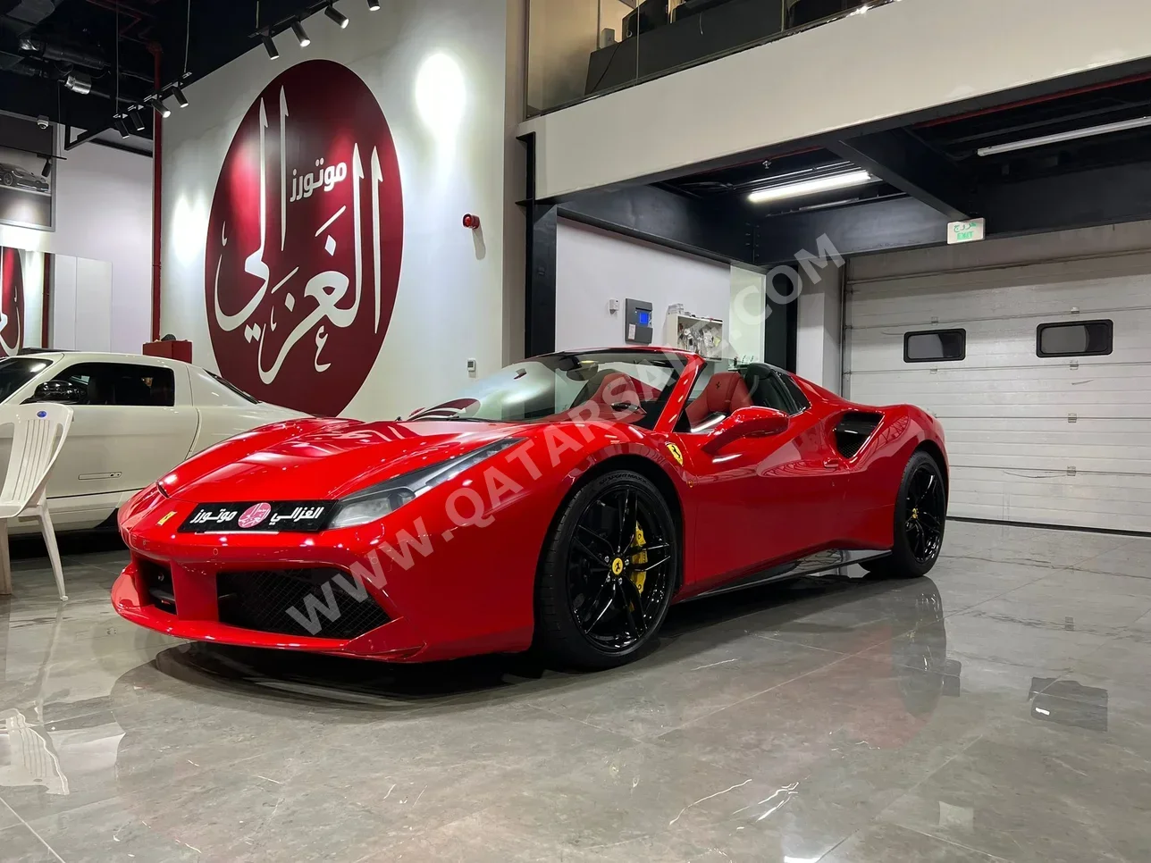 Ferrari  SF90 Spider  2017  Automatic  30,000 Km  8 Cylinder  Rear Wheel Drive (RWD)  Convertible  Red