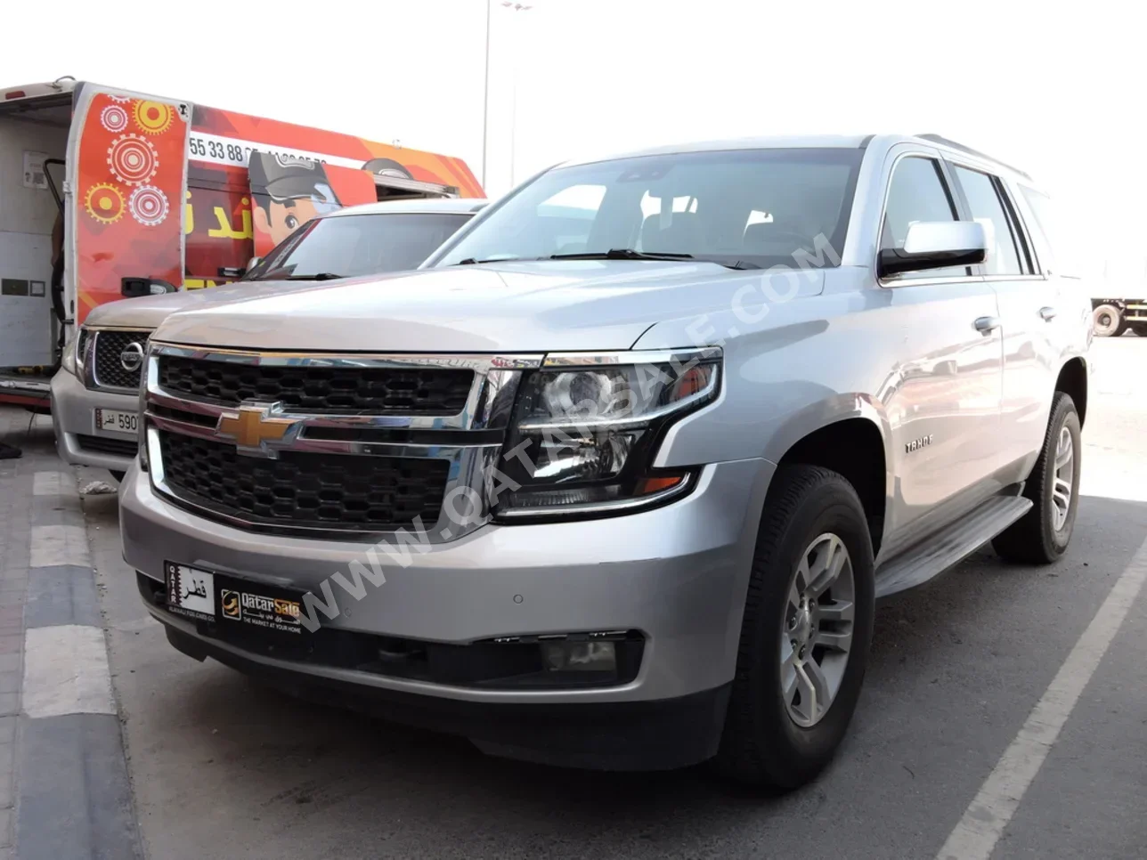 Chevrolet  Tahoe  2015  Automatic  245,000 Km  8 Cylinder  Four Wheel Drive (4WD)  SUV  Silver
