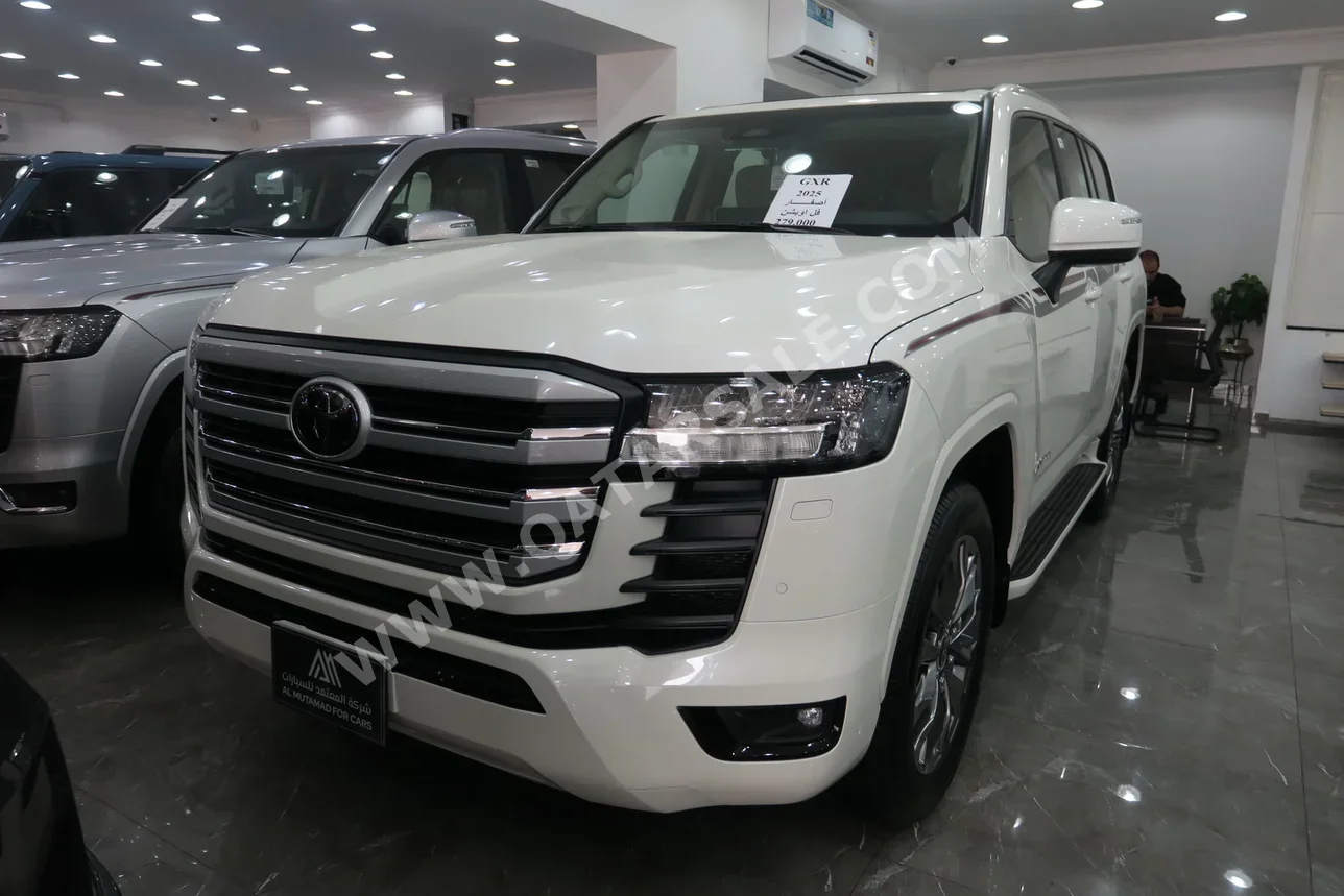 Toyota  Land Cruiser  GXR  2025  Automatic  0 Km  6 Cylinder  Four Wheel Drive (4WD)  SUV  White  With Warranty