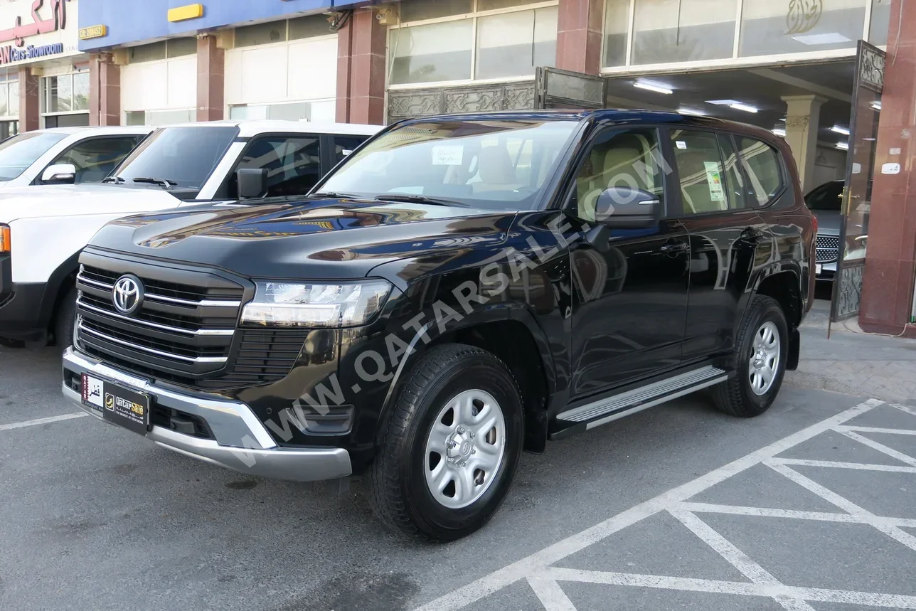 Toyota  Land Cruiser  GX  2024  Automatic  44,000 Km  6 Cylinder  Four Wheel Drive (4WD)  SUV  Black  With Warranty
