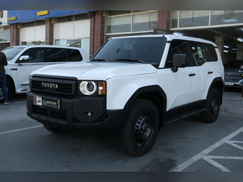 Toyota  Prado  2025  Automatic  28,000 Km  4 Cylinder  Four Wheel Drive (4WD)  SUV  White  With Warranty