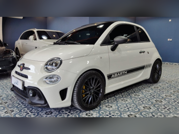 Fiat  695  Abarth  2024  Automatic  15,000 Km  4 Cylinder  Front Wheel Drive (FWD)  Hatchback  White  With Warranty