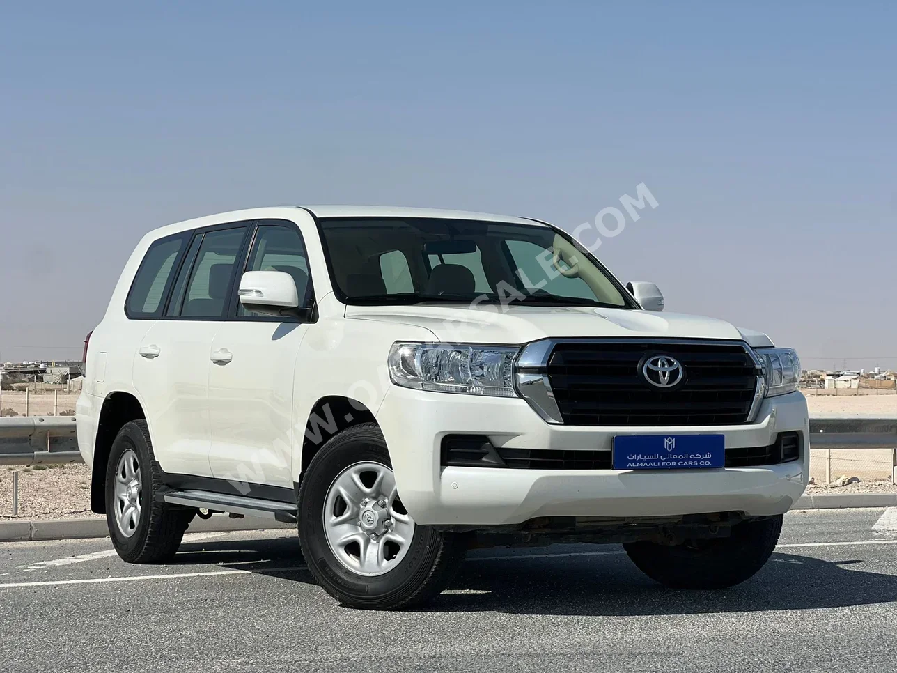 تويوتا لاند كروزر جي 2021 اوتوماتيك 126,000 كم 6 سلندر دفع رباعي اس يو في أبيض