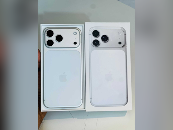 هواتف نقالة ابل - ايفون 17 - برو ماكس - فضي - 256 جيجابايت - تحت الضمان