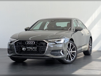 Audi  A6  40 TFSI  2025  Automatic  8,820 Km  4 Cylinder  Rear Wheel Drive (RWD)  Sedan  Gray  With Warranty