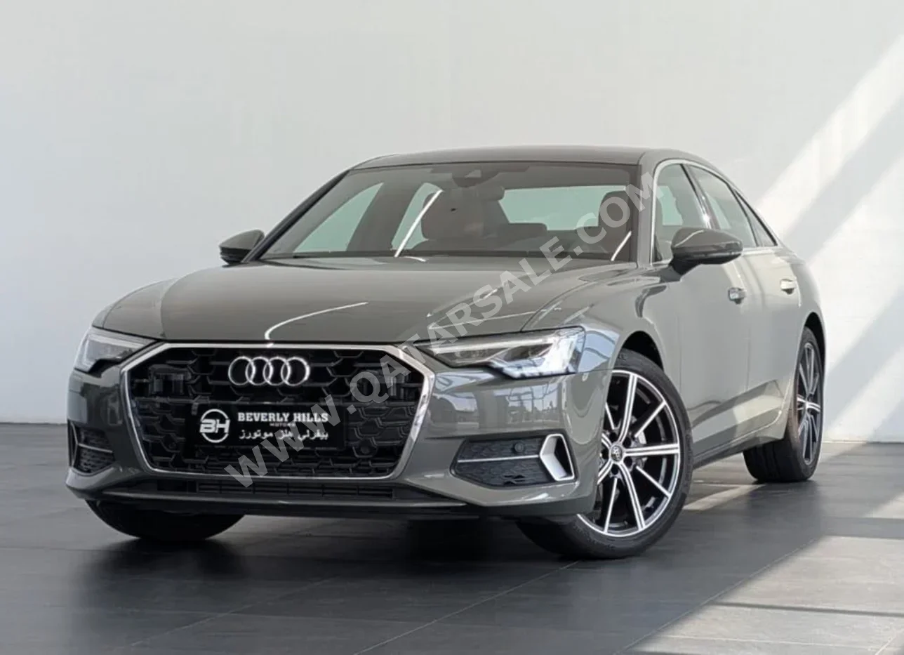 Audi  A6  40 TFSI  2025  Automatic  8,820 Km  4 Cylinder  Rear Wheel Drive (RWD)  Sedan  Gray  With Warranty