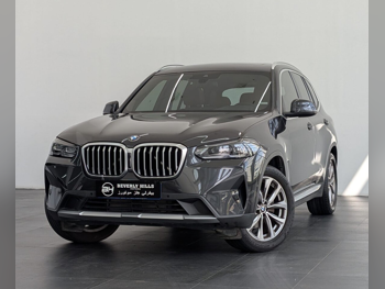 BMW  X-Series  X3 30i  2022  Automatic  19,640 Km  4 Cylinder  Four Wheel Drive (4WD)  SUV  Gray  With Warranty