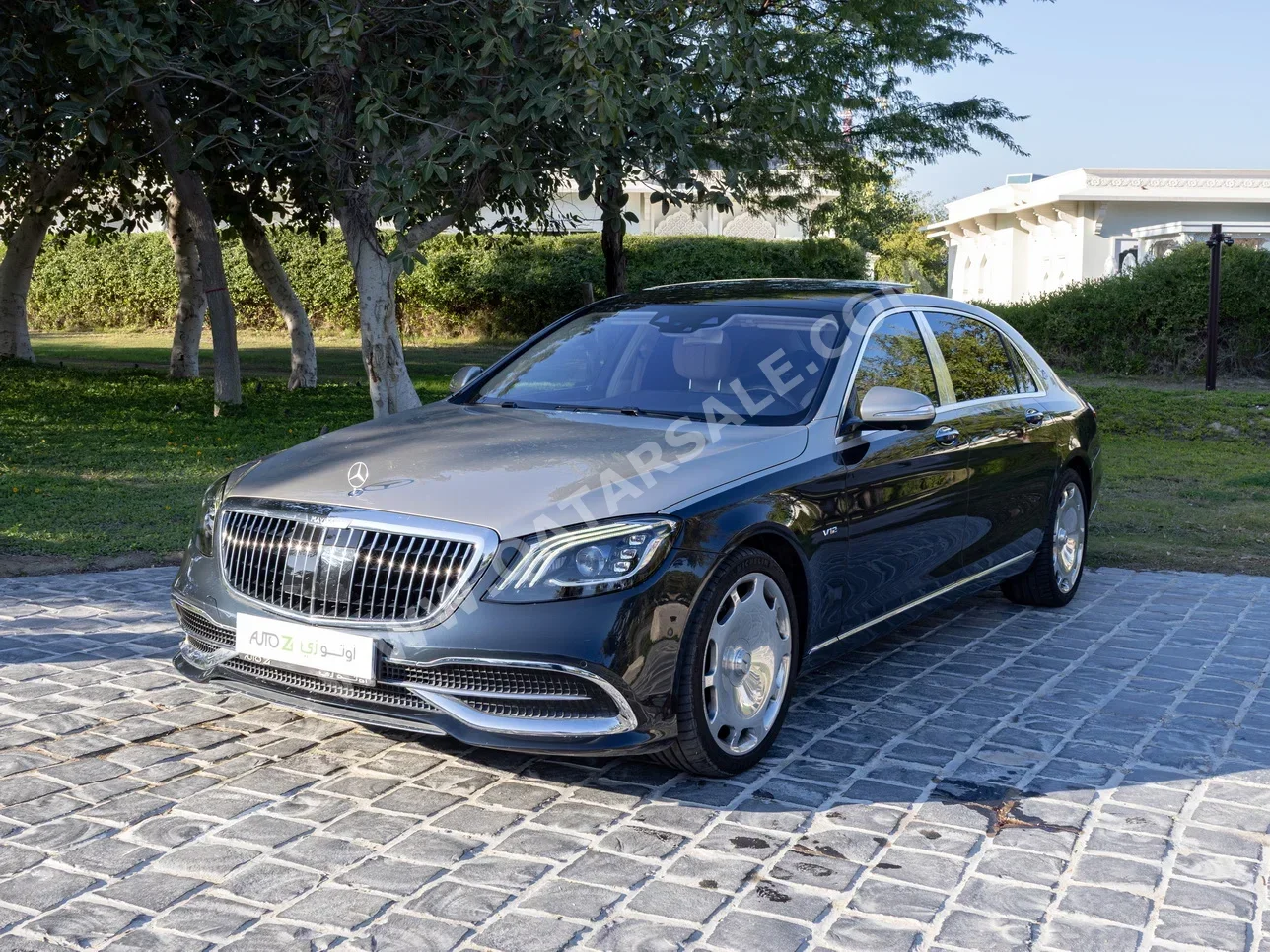 Mercedes-Benz Maybach S650 2018 Automatic 49,000 Km 12 Cylinder Rear Wheel Drive (RWD) Sedan Dark Blue