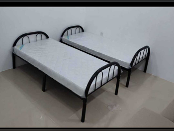 الأسّرة - لايف ستايل  - فردي  - أسود  - متضمنة المرتبة