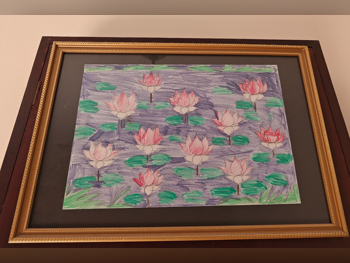 Wall Art / Canvas Rectangle - Blue