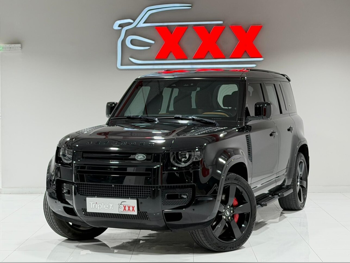 لاند روفر  ديفيندر  110 اتش اس اي  2023  اوتوماتيك  43,000 كم  6 سلندر  دفع رباعي  اس يو في  أسود  تحت الضمان