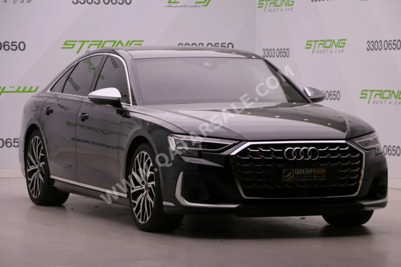 Audi  S  8  2024  Automatic  22,000 Km  8 Cylinder  All Wheel Drive (AWD)  Sedan  Black