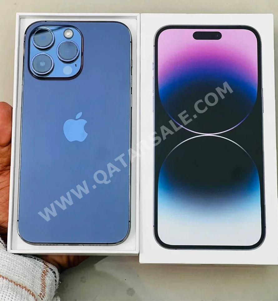 هواتف نقالة ابل  - ايفون 14  - برو ماكس  - أرجواني  - 256 جيجابايت