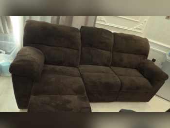 الأرائك والكنب والكراسي - قماش  - بني