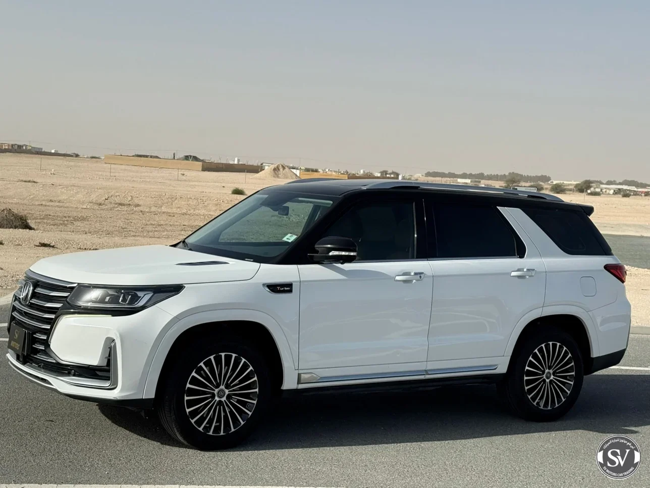 Changan  CS  95  2023  Automatic  95,000 Km  4 Cylinder  Four Wheel Drive (4WD)  SUV  White  With Warranty