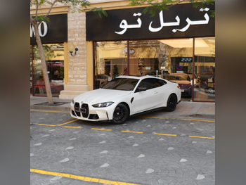 BMW  M-Series  4 Competition  2024  Automatic  28,000 Km  6 Cylinder  Rear Wheel Drive (RWD)  Sedan  White Matte