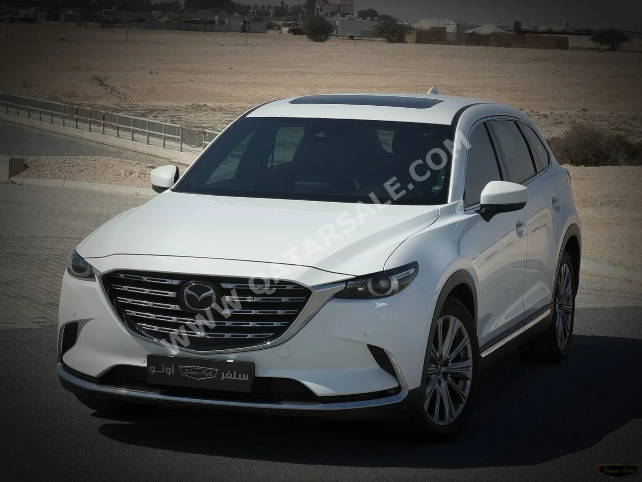 Mazda  CX  9  2023  Automatic  83,000 Km  4 Cylinder  Four Wheel Drive (4WD)  SUV  White  With Warranty