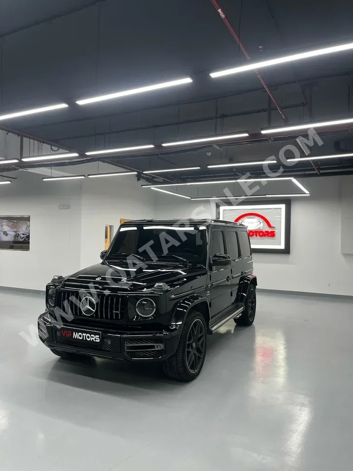 مرسيدس - بنز جي - كلاس 63 اي ام جي 2019 اوتوماتيك 116,000 كم 8 سلندر دفع رباعي اس يو في أسود