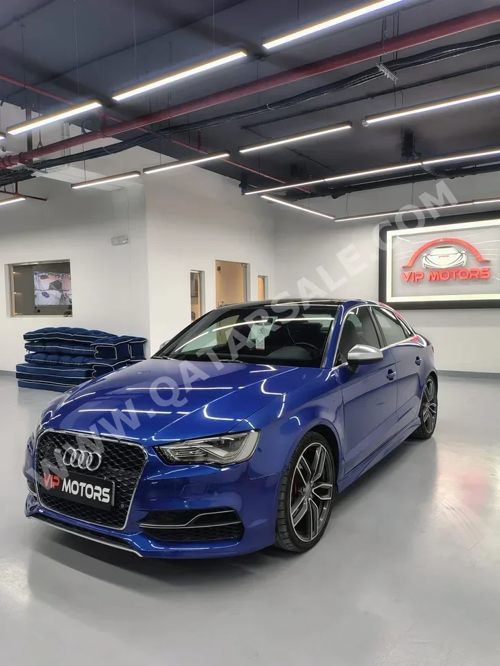 اودي أس 3 2016 اوتوماتيك 173,000 كم 4 سلندر دفع كلي مستمر سيدان ازرق