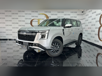 نيسان  باترول  أكس أي  2026  اوتوماتيك  0 كم  6 سلندر  دفع رباعي  اس يو في  فضي