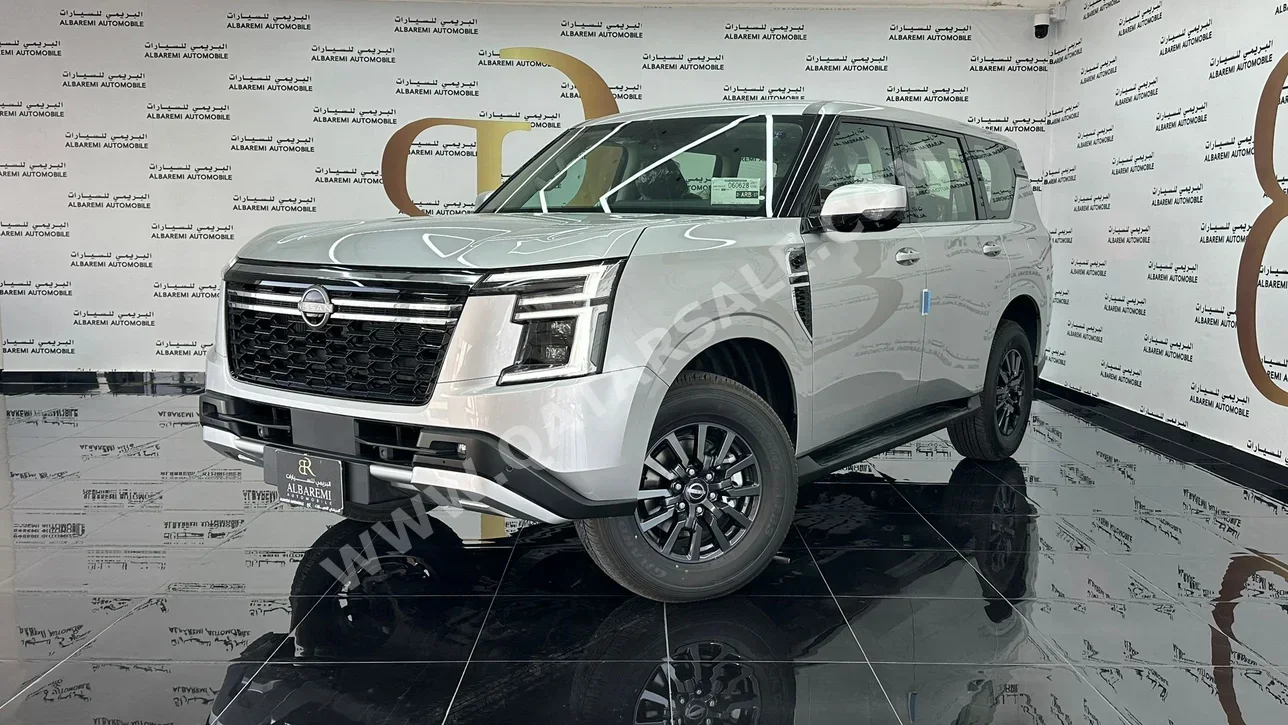 نيسان  باترول  أكس أي  2026  اوتوماتيك  0 كم  6 سلندر  دفع رباعي  اس يو في  فضي